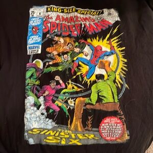 Amazing Spider-Man Tee shirt XXL Black shortsleeved colorful